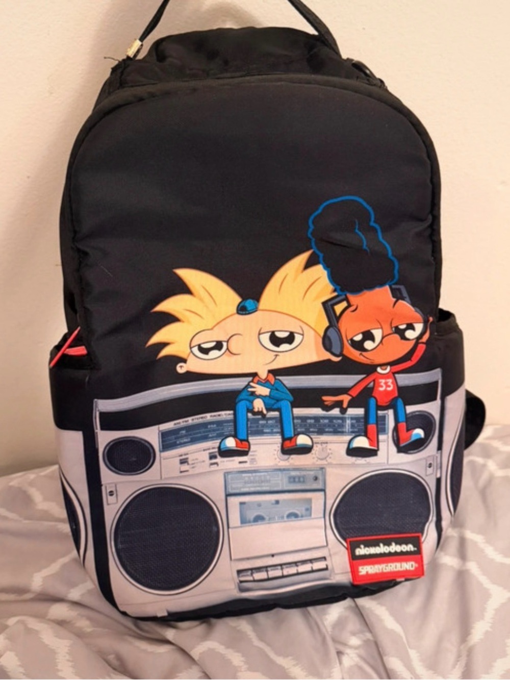 Kids Black Icon Backpack
